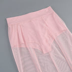 Navy Blue Satin Mermaid Evening Gown with Sweetheart Neckline & Crystal Embellishments