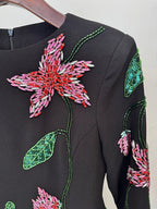 Luxury Mermaid Sequin Evening Gown with Sweetheart Neckline