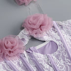 Floor-Length Satin Evening Gown | Sweetheart Neckline & Beaded Details