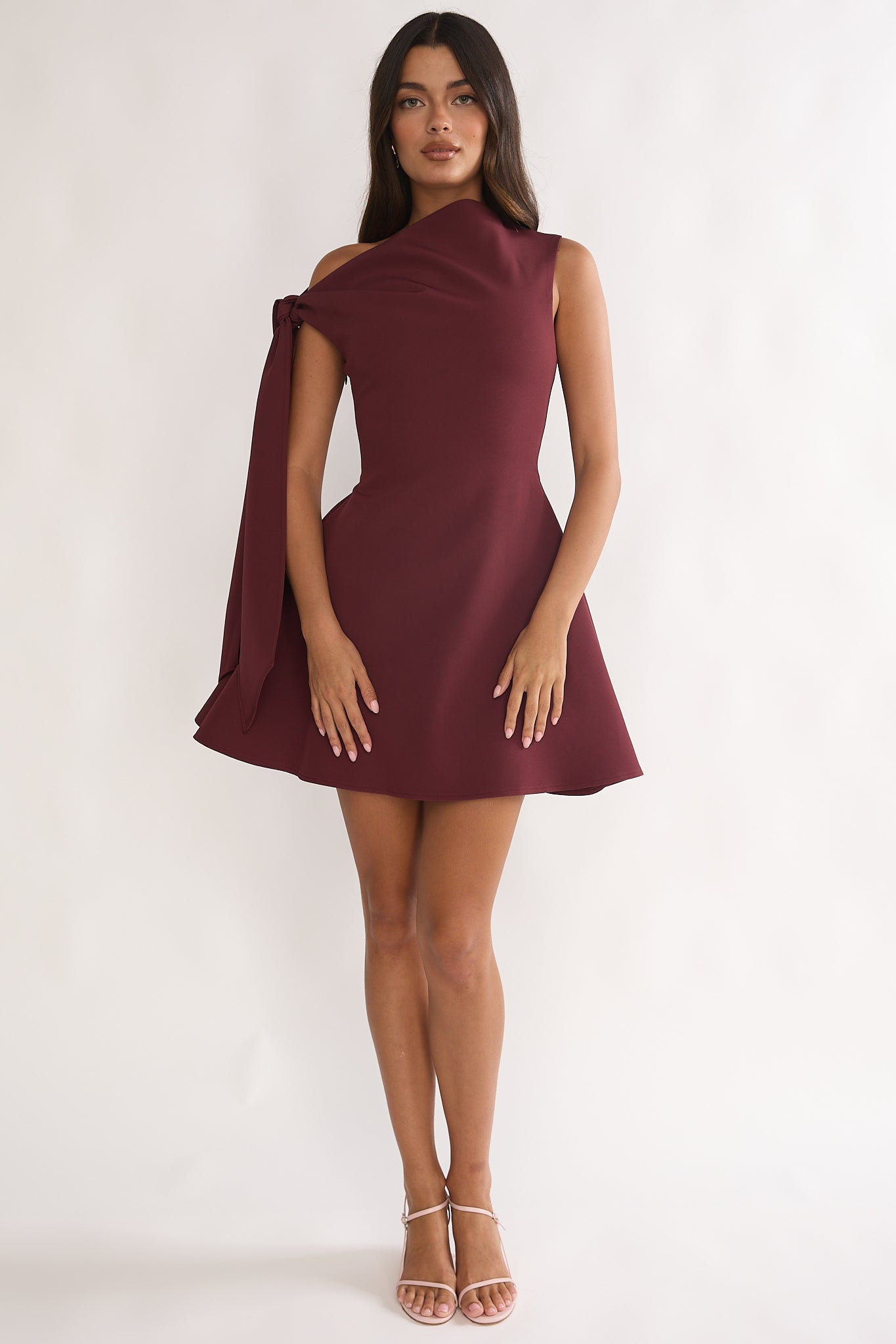 It’s A Match Mini Dress Fuchsia