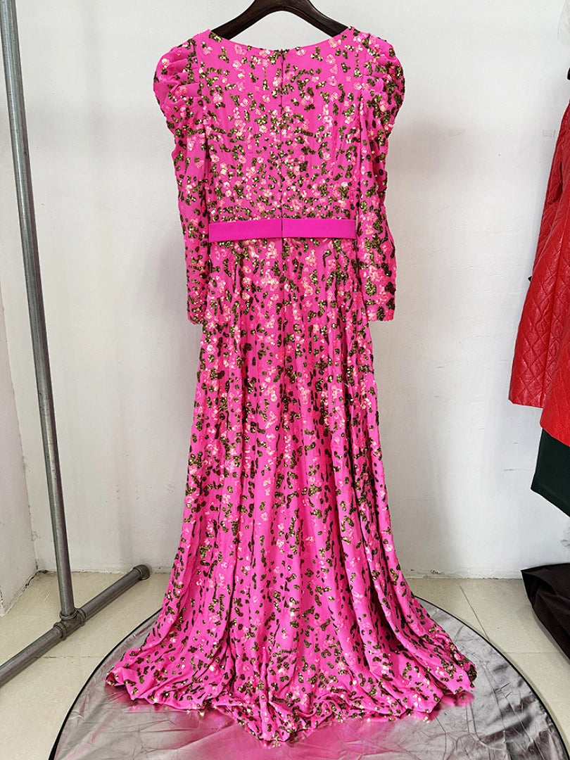 Matte Black Off-Shoulder A-Line Evening Gown with Beaded Bodice