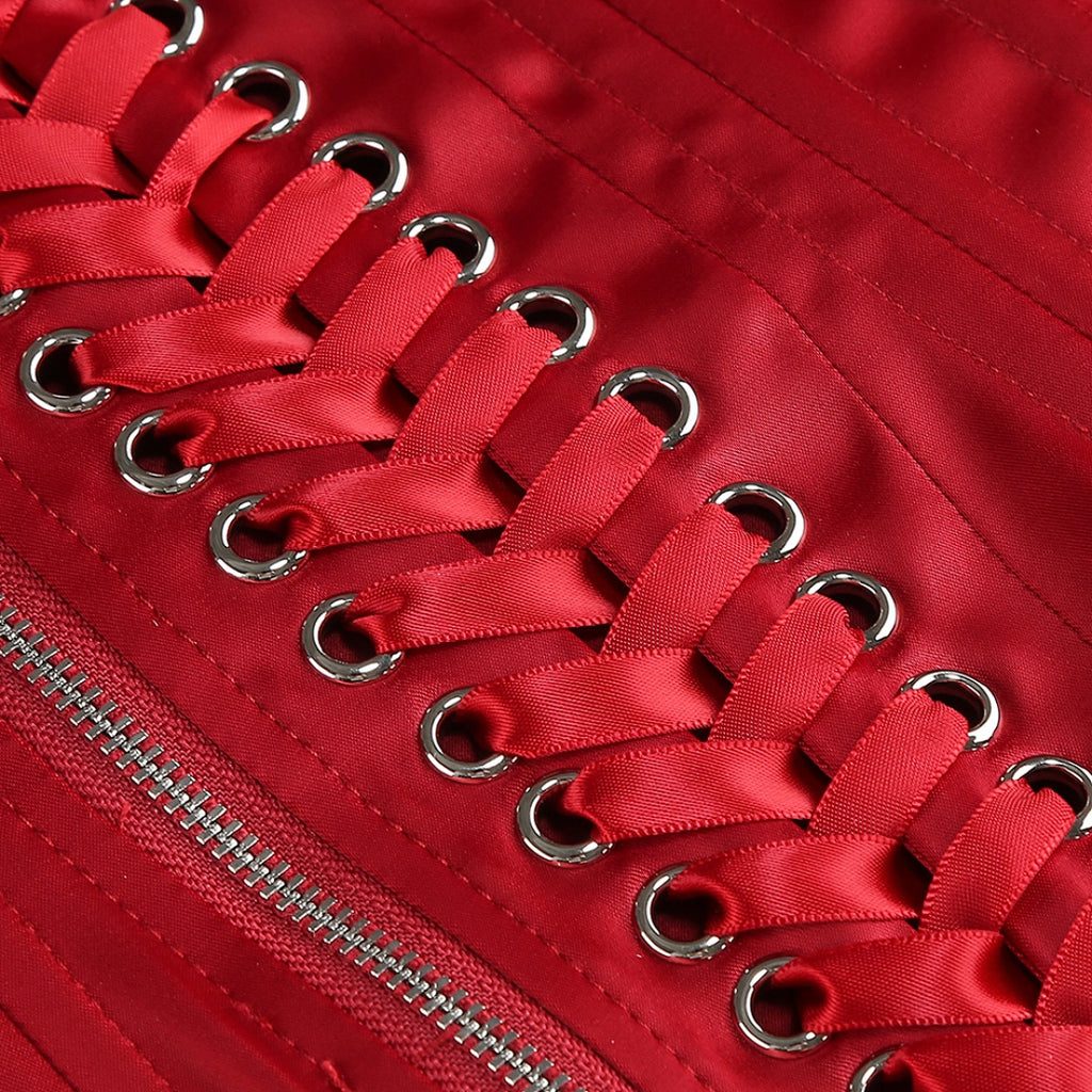 Black Satin Sequin A-Line Evening Gown with V-Neck & Open Back