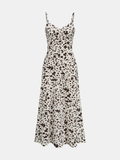 Leopard Print Cami Maxi Dress