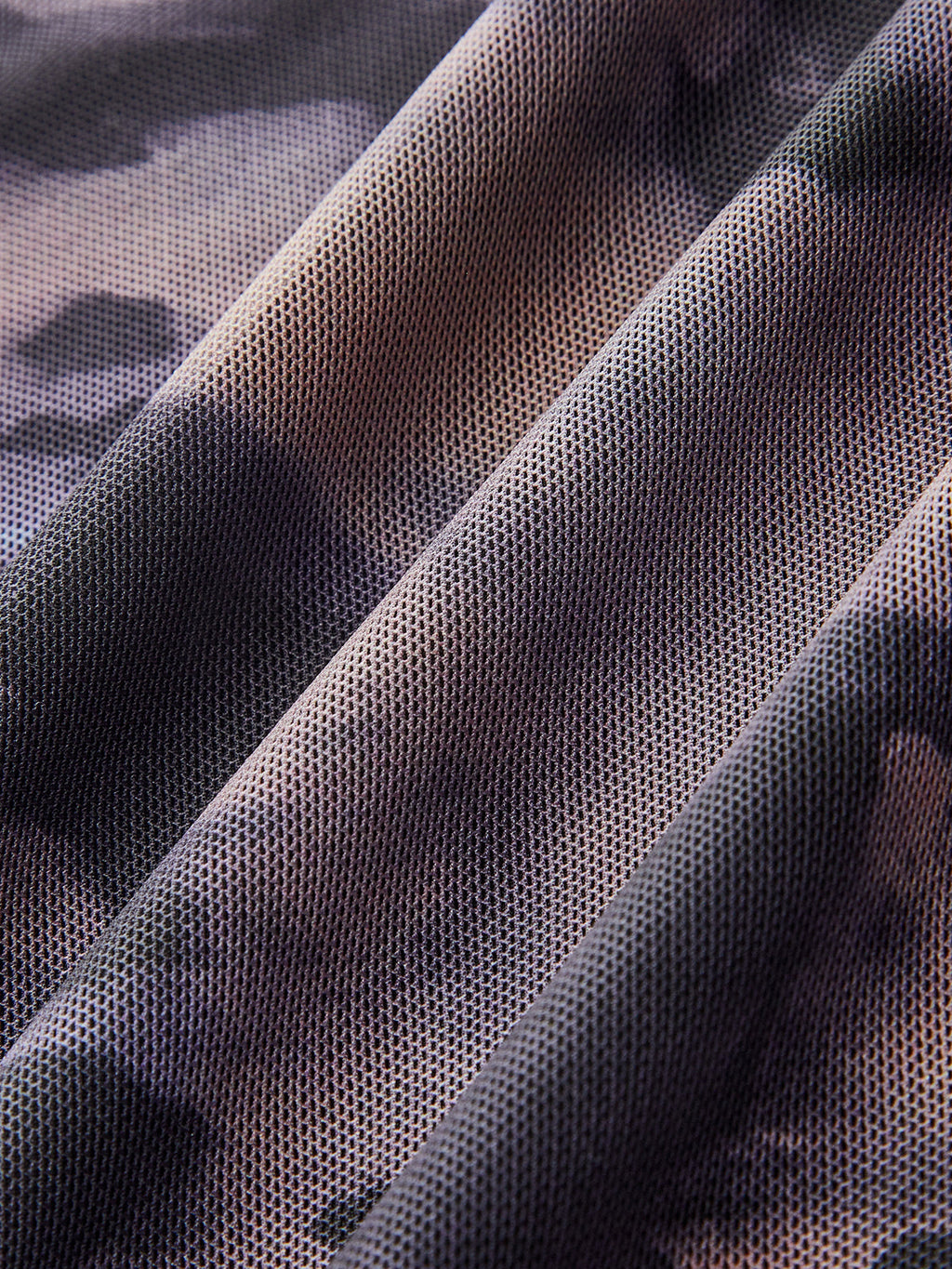 Tie-Dye Sheer Maxi Dress
