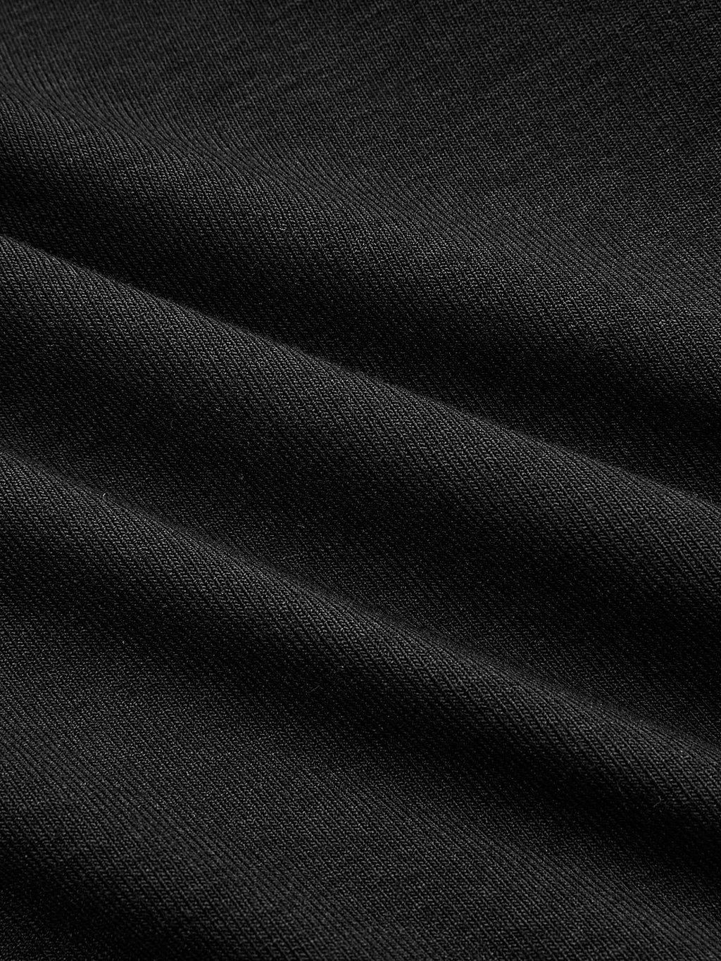 Pleated Faux Leather Panel Long-Sleeve Dress