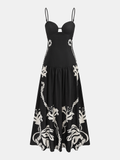 Printed Cami Maxi Dress