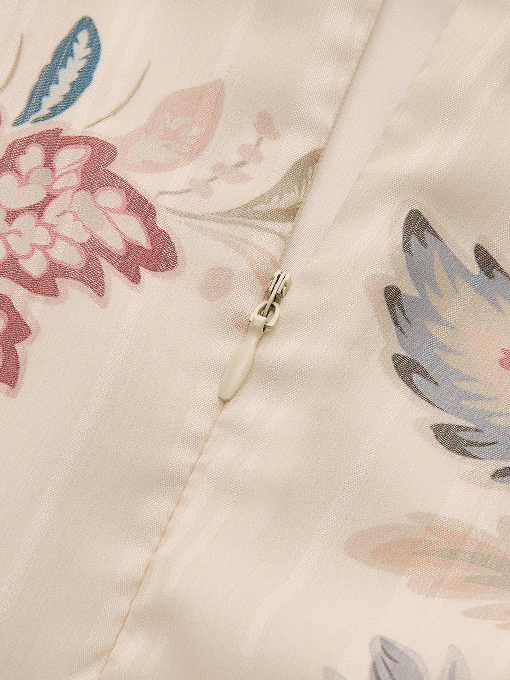 Layered Ruffled Floral Chiffon Mini Dress