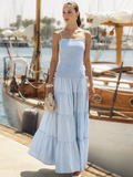 Smocked Tiered Cami Maxi Dress