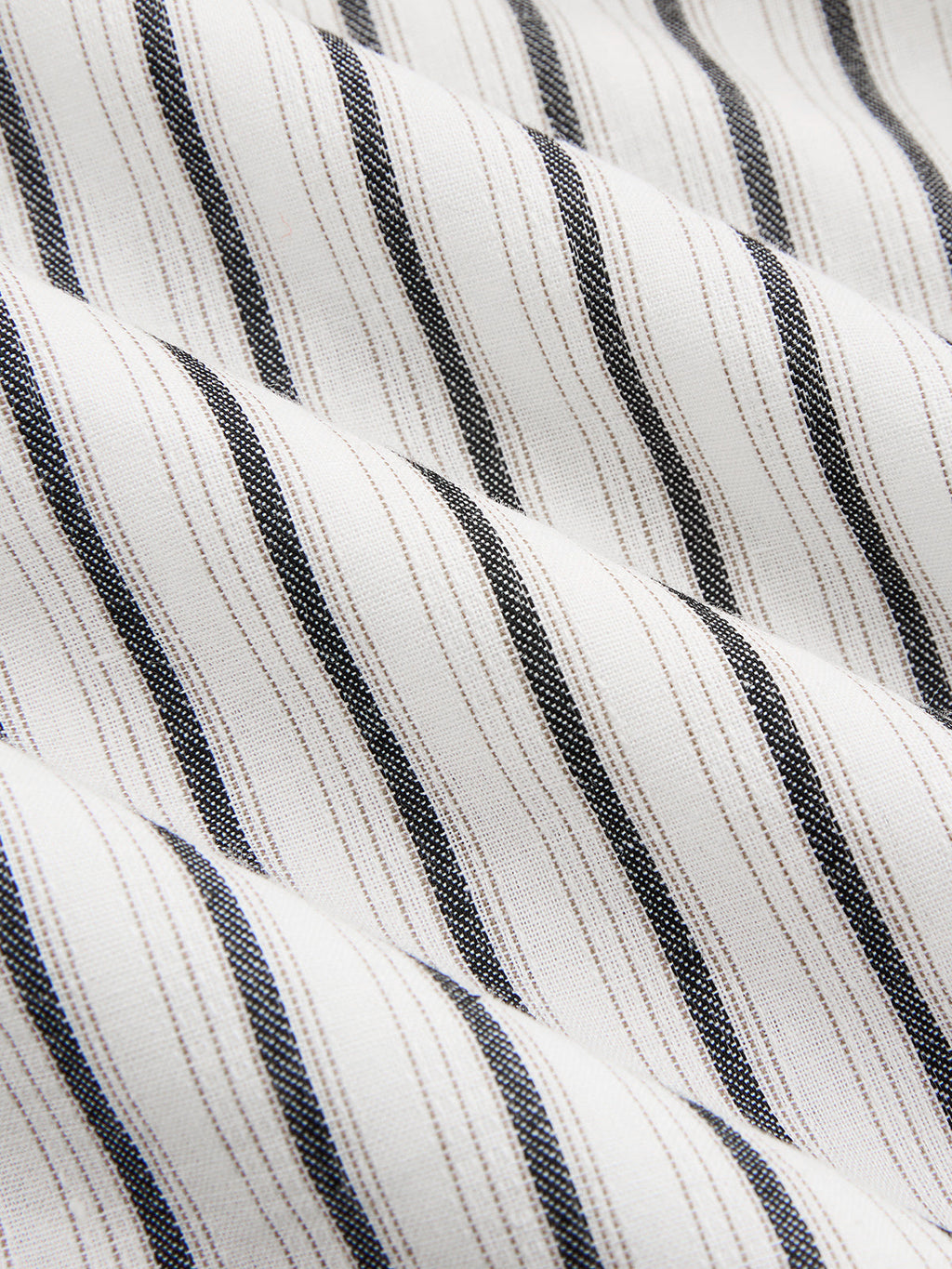Striped Cotton Buttoned Maxi Dress