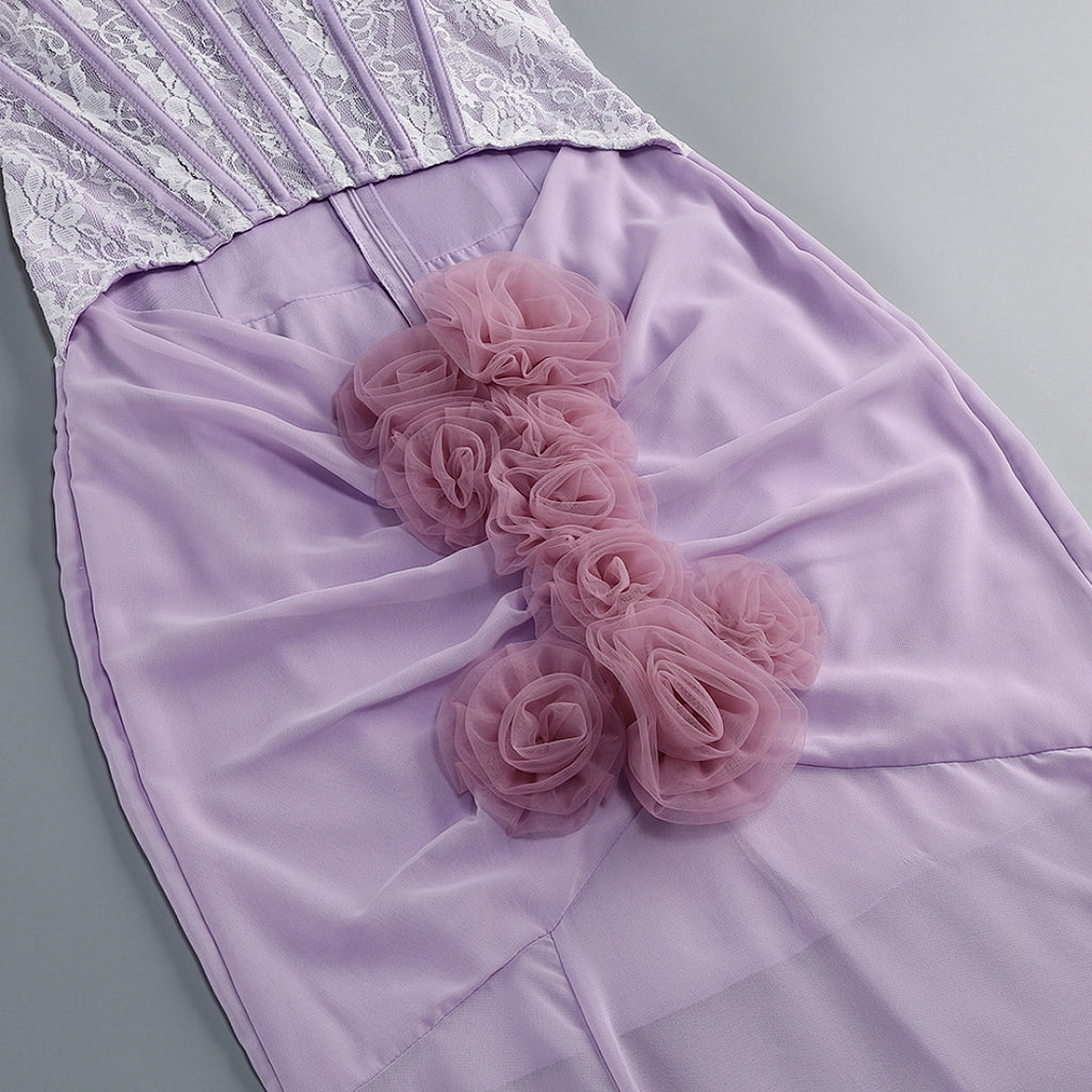 Floor-Length Satin Evening Gown | Sweetheart Neckline & Beaded Details