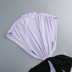 Lavender Halter Cutout Bow-Embellished Mermaid Gown